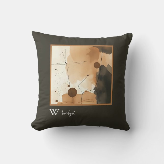 Bio Fließformen Kissen (Vorderseite)