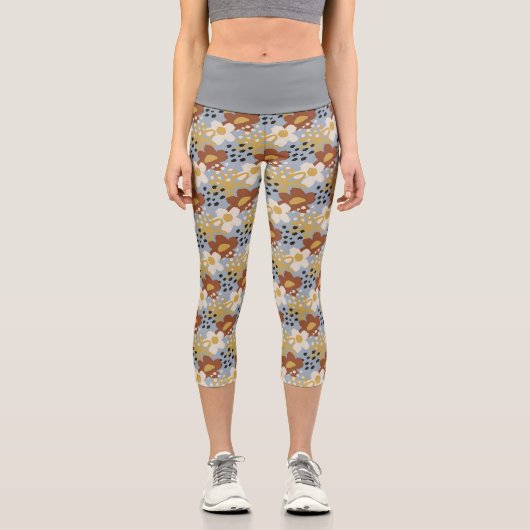 Bio Flor Capri Leggings (Vorderseite)