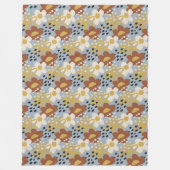 Bio Flor Fleecedecke (Vorderseite)
