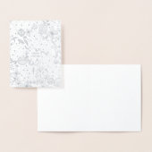 Bio Florals Foil Greeting Folienkarte (Anzeige)