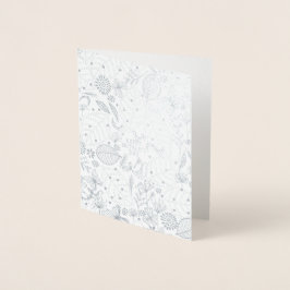 Bio Florals Muttertag Folienkarte