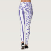 Bio Fluss modern rustikal Leggings (Rückseite)