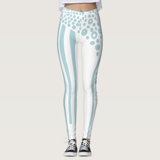 Bio Fluss modern rustikal Leggings (Vorderseite)