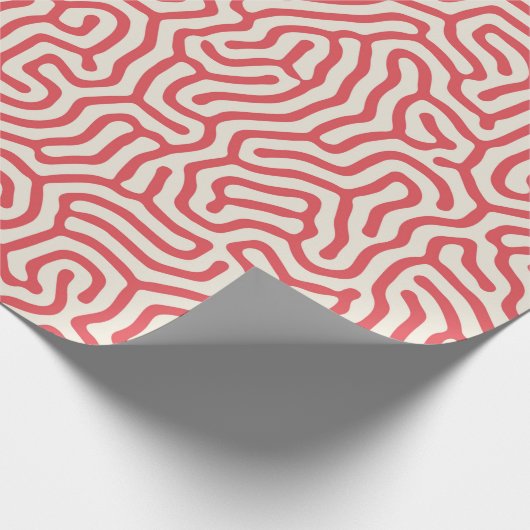 Bio Form Geschenkpapier (Ecke)