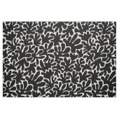 Bio Formen Abstrakt 240822 - Schwarz Stoff (Fat Quarter (45,7 x 55,9 cm))