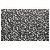 Bio Formen Abstrakt 240822 - Schwarz Stoff (Yard (91,4 cm))