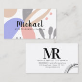 Bio Formen Architektur Friseur Visitenkarte (Vorne/Hinten)