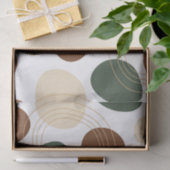 Bio Formen der Erde 2 Seidenpapier (Geschenk)