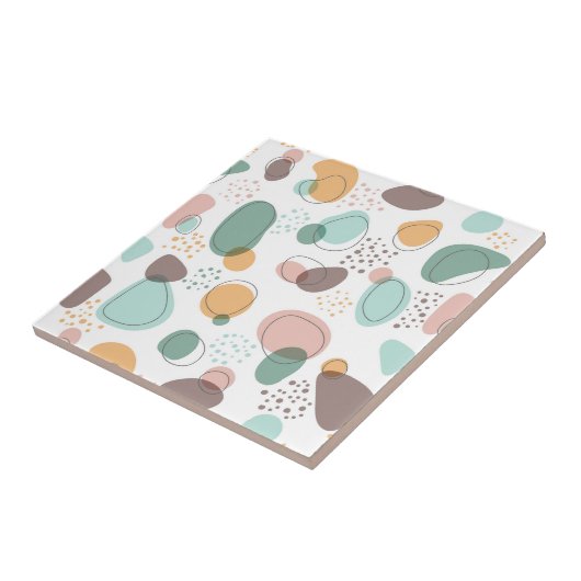 Bio Formen, modern, nahtlos Fliese (Seite)