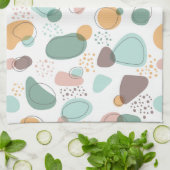 Bio Formen, modern, nahtlos Geschirrtuch (Gefaltet)