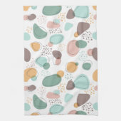 Bio Formen, modern, nahtlos Geschirrtuch (Vertikal)