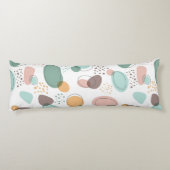 Bio Formen, modern, nahtlos Seitenschläferkissen (Rückseite)