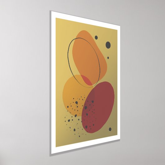 Bio Formen, modernes Poster 3 (Ablage )