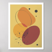 Bio Formen, modernes Poster 3 (Vorderseite)