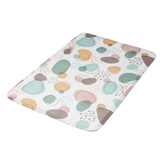 Bio Formen nahtlos Badematte (Schrägansicht)