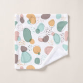 Bio Formen nahtlos Badhandtuch Set (Waschlappen)