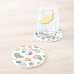 Bio Formen nahtlos Getränkeuntersetzer