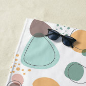 Bio Formen nahtlos Strandtuch (Beispiel)