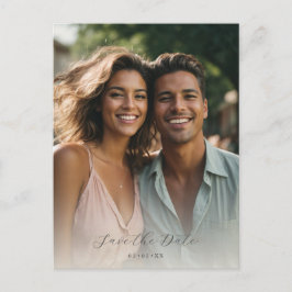 Bio Foto Save the Date Postkarte