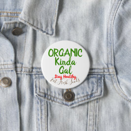 Bio Fresh Foods Round Button-Buttone Button
