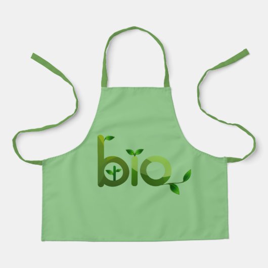 bio-freundlich-umweltfreundlich-Pflanze-Öko Schürze (Vorderseite)