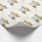 Bio Frühkartoffeln Geschenkpapier (Ecke)