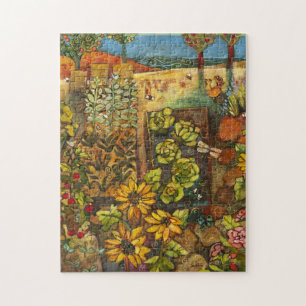 Bio Garden and Bees 11x14" Puzzle