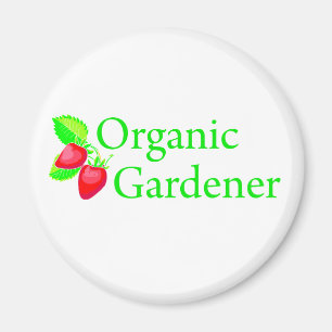 Bio Gardener - Erdbeeren Magnet