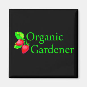Bio Gardener - Erdbeeren Magnet
