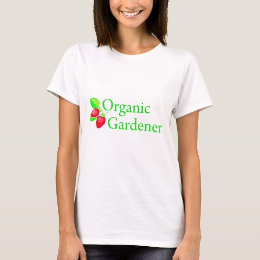 Bio Gardener - Erdbeeren T-Shirt (Vorderseite)