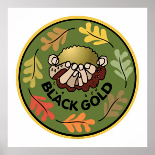 Bio Gartenarbeit - Compost Poster