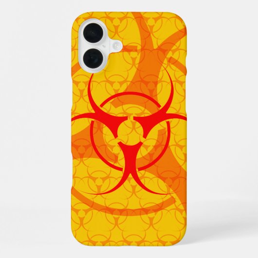 Bio-Gefahr iPhone-Hülle Biohazard iPhone-Handy-Hül iPhone Hülle (Rückseite)