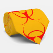 Bio-gefährdende Krawatte Biogefährdung Coole Bio-H (Gerollt)