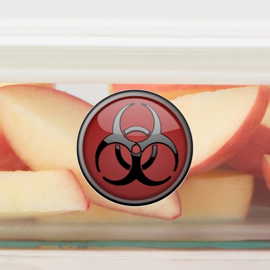 Bio-Gefahrensymbole Etiketten (Befestigt)