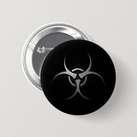 BIO-GEFAHRNknopf Button (Vorne & Hinten)
