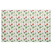 Bio Gemüse mit Wasserfarbe Stoff (Fat Quarter (45,7 x 55,9 cm))