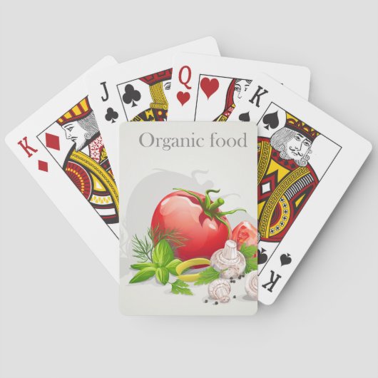 Bio Gemüse Spielkarten (Rückseite)