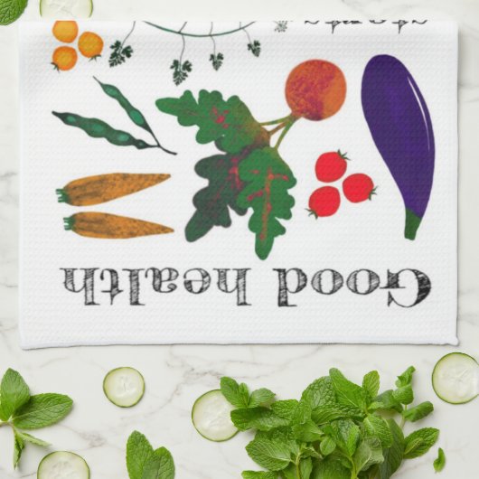 Bio Gemüseteetuch Geschirrtuch (Gefaltet)