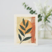 Bio Geometrie #112 Postkarte (Stehend Vorderseite)