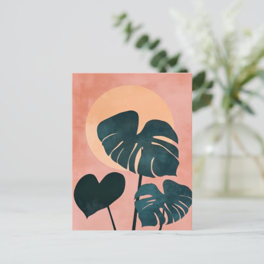 Bio Geometrie #122 Postkarte (Stehend Vorderseite)