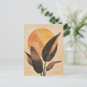 Bio Geometrie #123 Postkarte (Stehend Vorderseite)