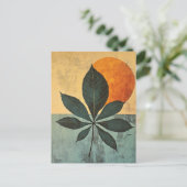 Bio Geometrie #124 Postkarte (Stehend Vorderseite)