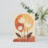 Bio Geometrie #128 Postkarte (Stehend Vorderseite)