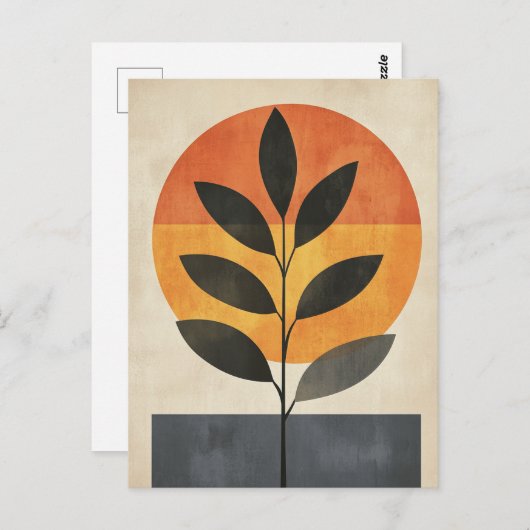 Bio Geometrie #129 Postkarte (Vorne/Hinten)