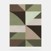 Bio Geometrie der Acrylzeichen Acrylschild (Vorderseite)