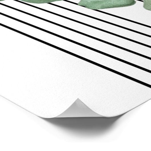 Bio Geometrie Poster (Ecke)