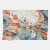 Bio Geometrie-Symphonie Lover V3 Geschirrtuch (Horizontal)