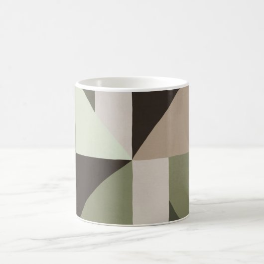 Bio Geometrie-Tasse Kaffeetasse (Mittel)