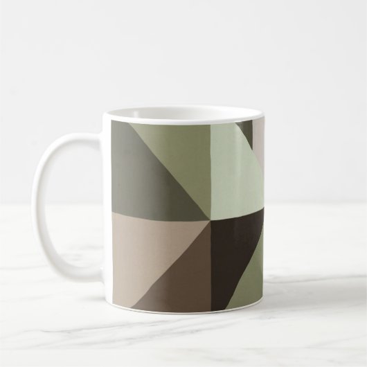 Bio Geometrie-Tasse Kaffeetasse (Links)