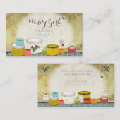 Bio Gesichtszüge Terminkarte (Vorne/Hinten)